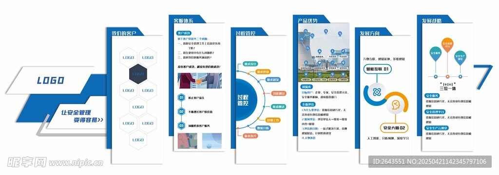 公司大气企业文化墙