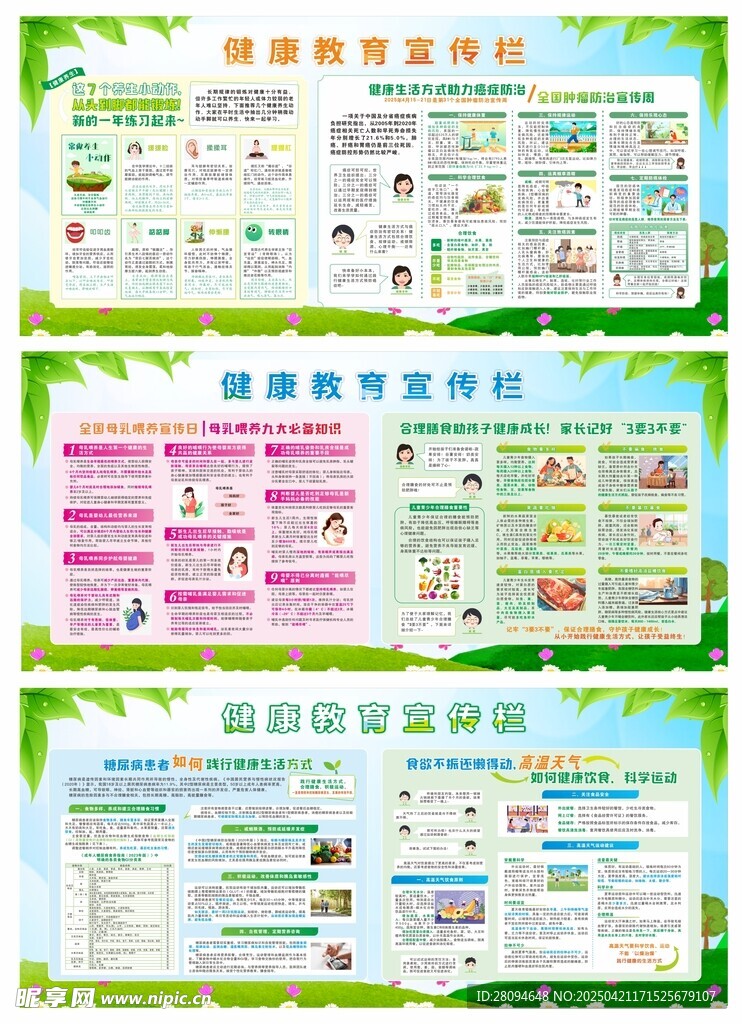 健康教育宣传栏