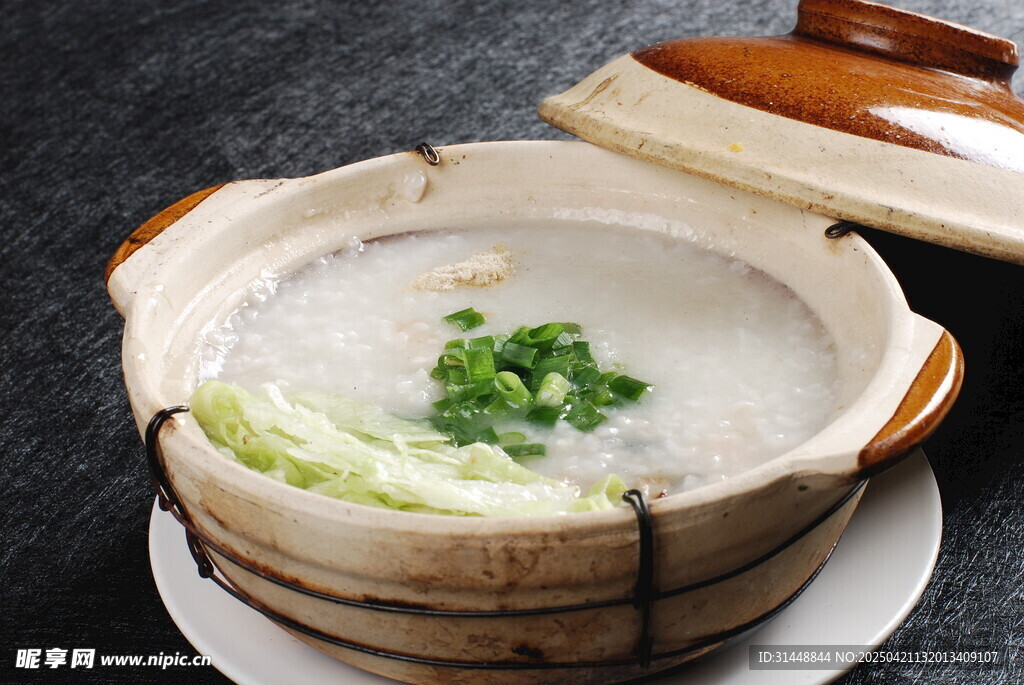 砂锅青菜粥