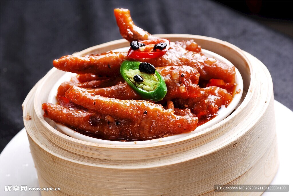 美味蒸鸡爪 鲜香诱人