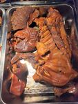 卤味熟食展示