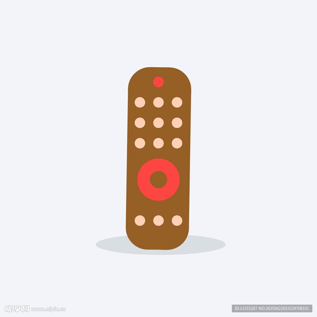 棕色遥控器图标