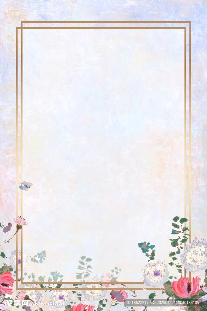 花朵边框素材