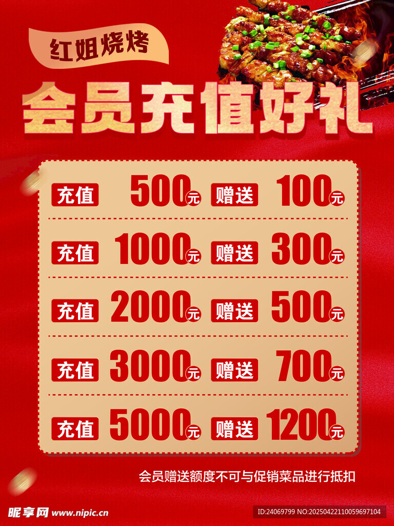 会员充值