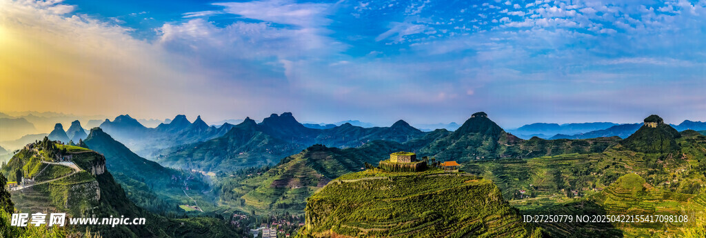 壮丽山峦美景
