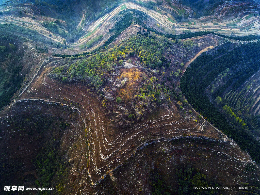 壮丽山川航拍景观