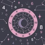 神秘占星图案与星座符号