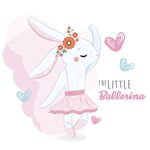跳舞的花环小兔
