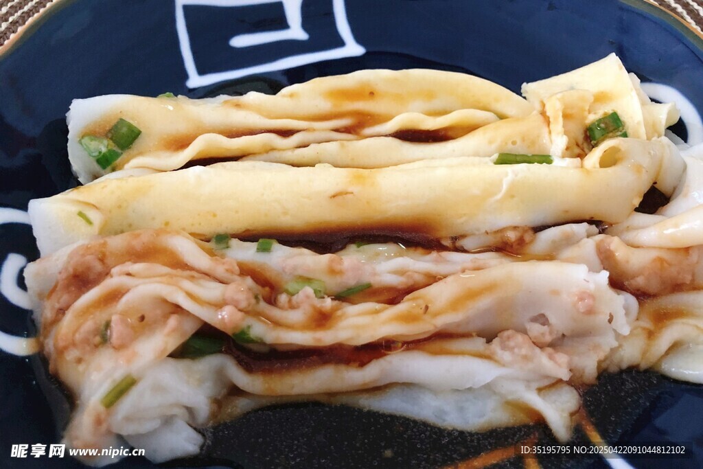 美味多层卷饼诱人呈现