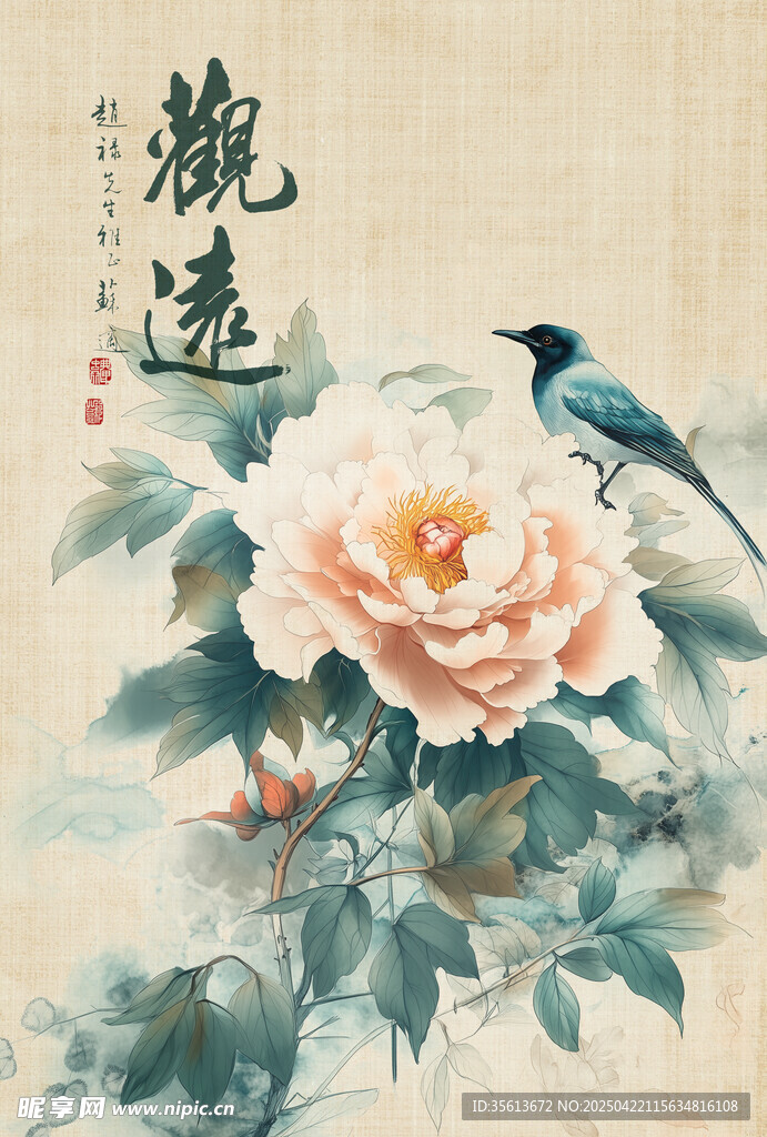 古风花鸟