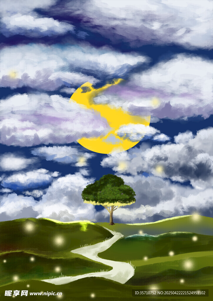 梦幻插画