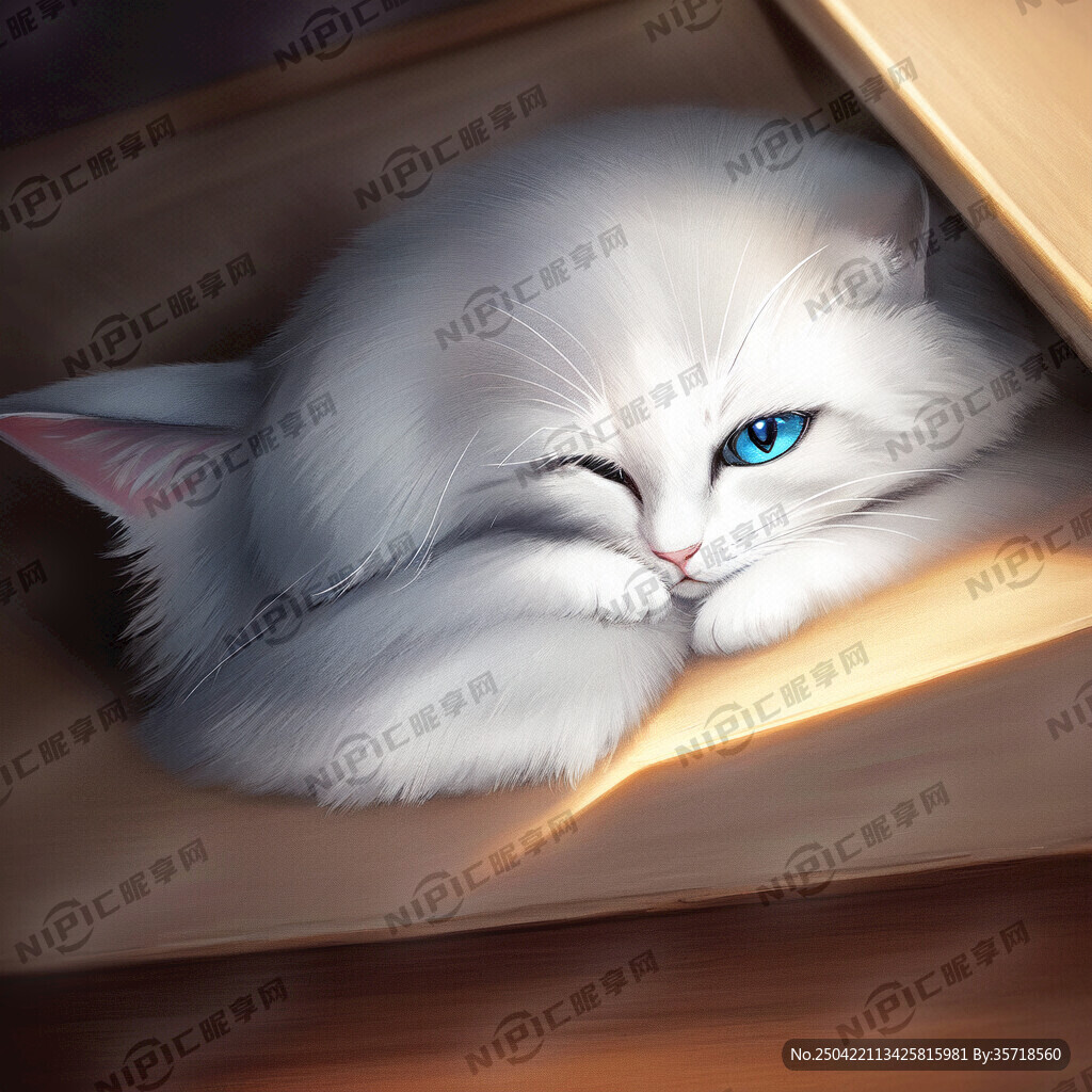 一只可爱的灰色的小猫在埋头看书