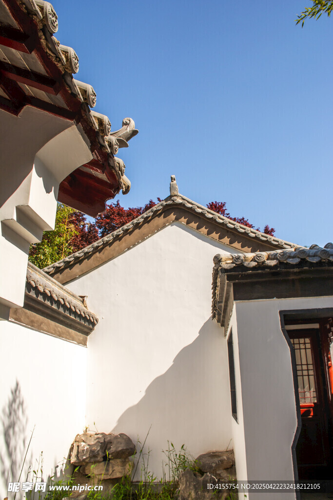 中式古建筑一角