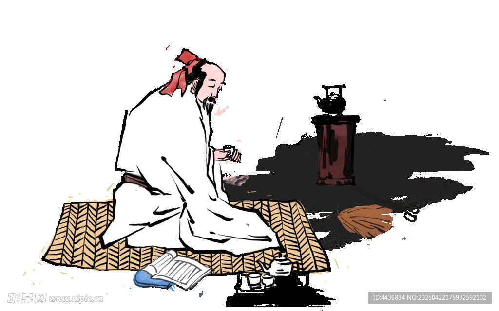 人物古风插画 