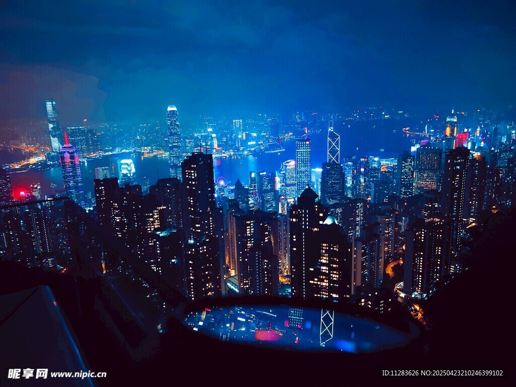 璀璨都市夜景