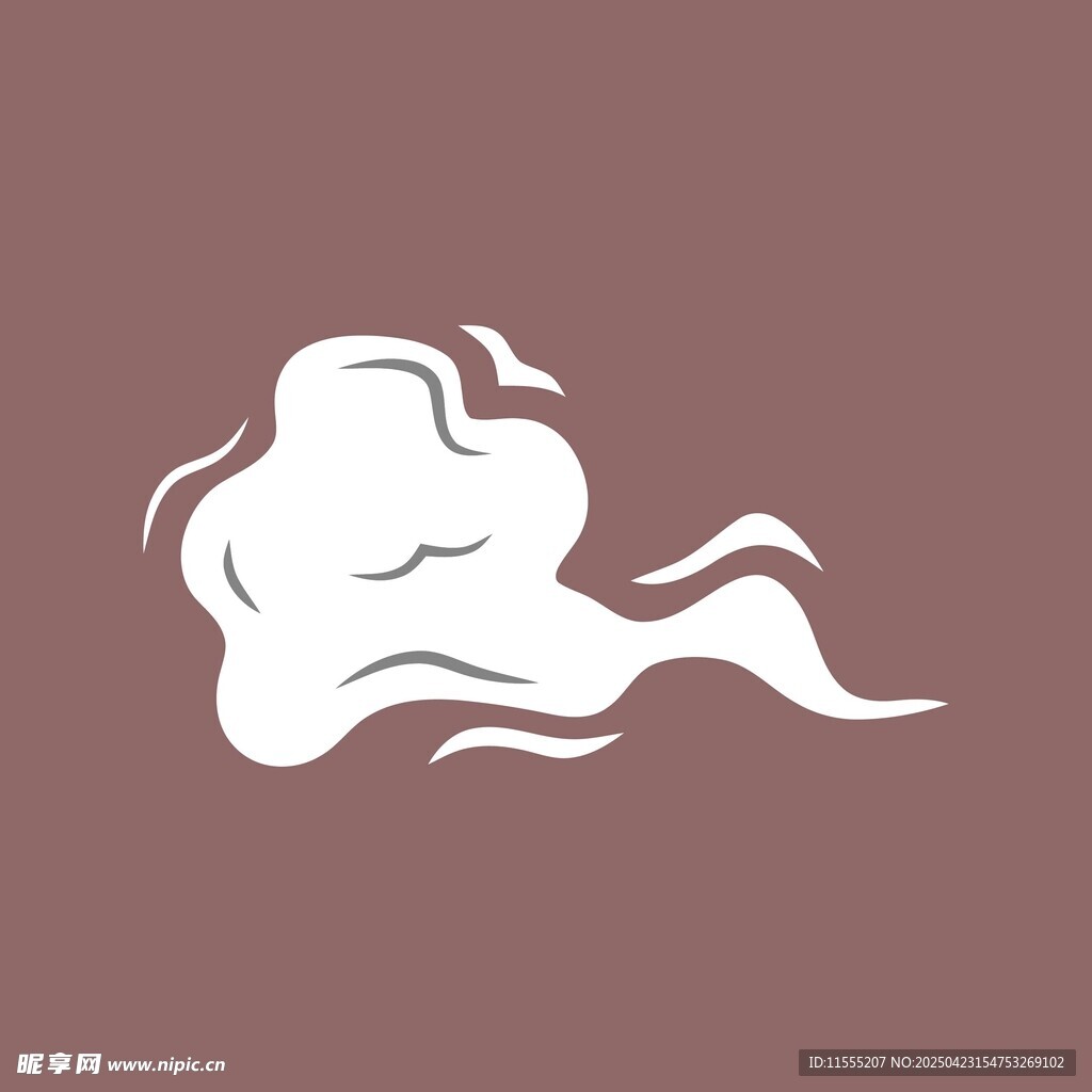 简约云朵风元素图标