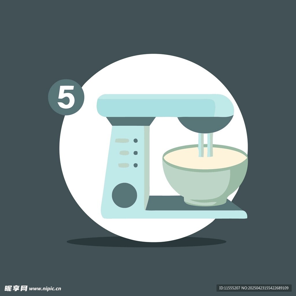 5号电动搅拌机图标