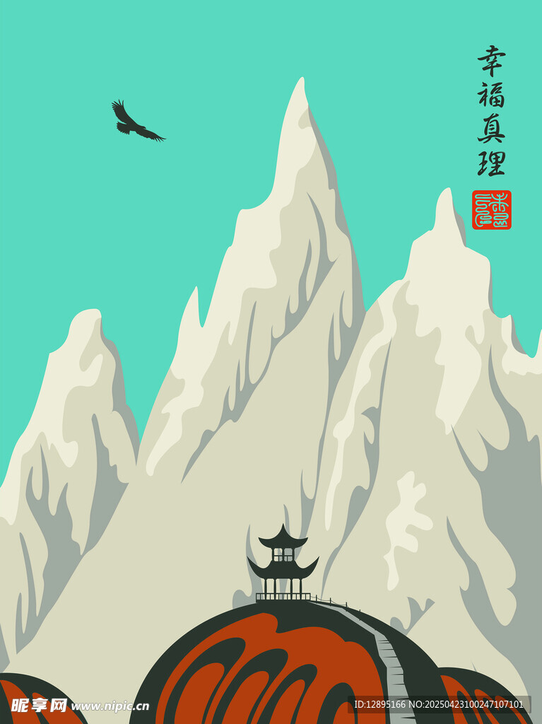 水墨山水间的中式古韵