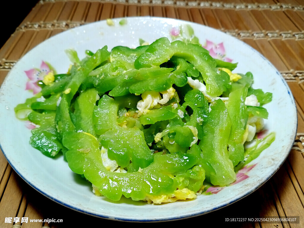 清炒苦瓜