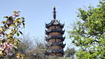 镇江金山寺慈寿塔景色