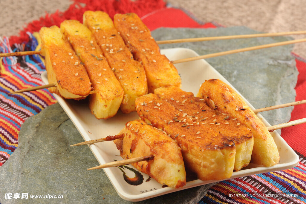 烤玉米饼