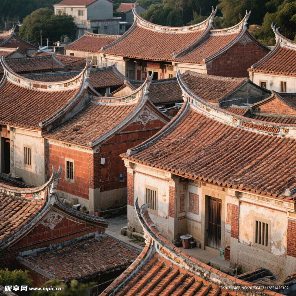闽南传统古民居聚落景观3