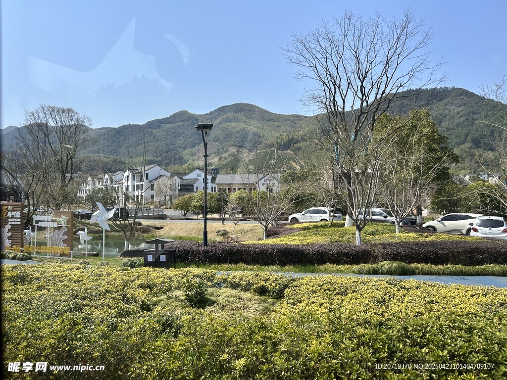 乡村春日风光景致