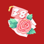 38节玫瑰插画