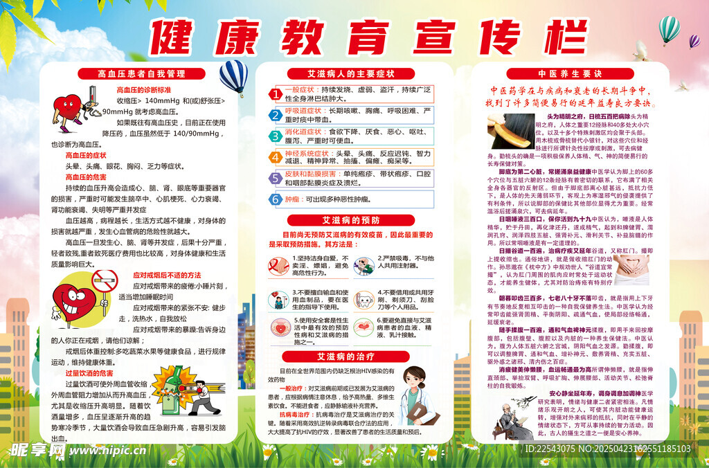 健康宣传栏