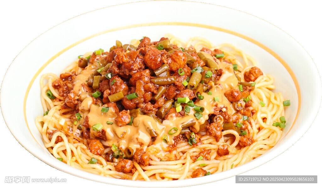 肉酱拌面美味诱人