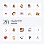 情人节图标集
