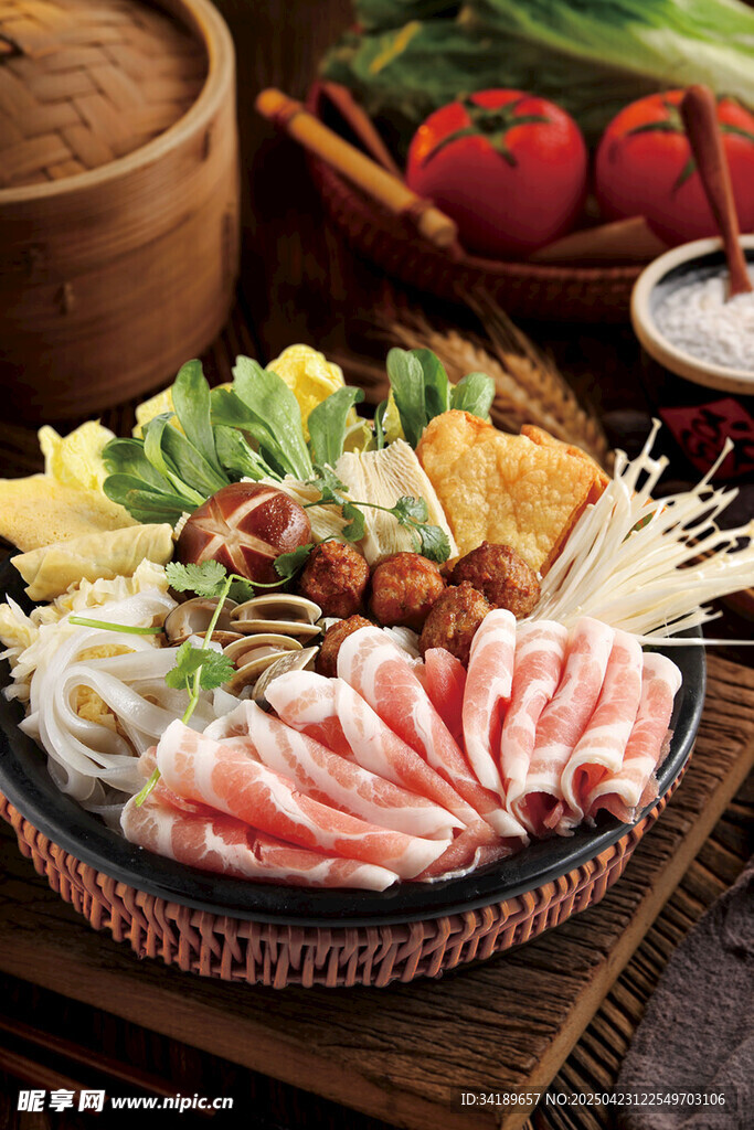 火锅食材拼盘