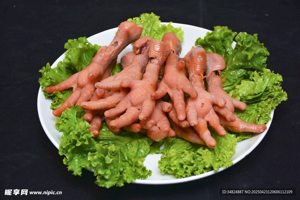 卤鸡爪