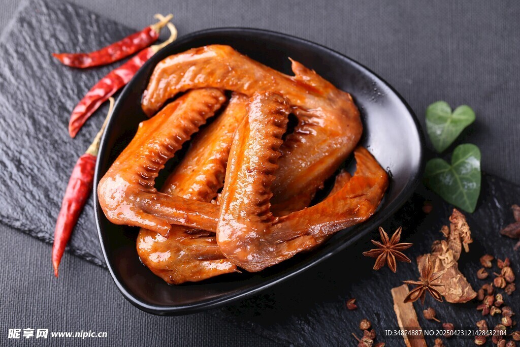美味卤鸡翅