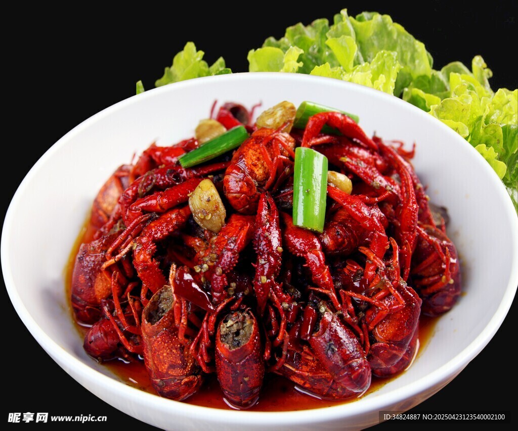 油爆小龙虾