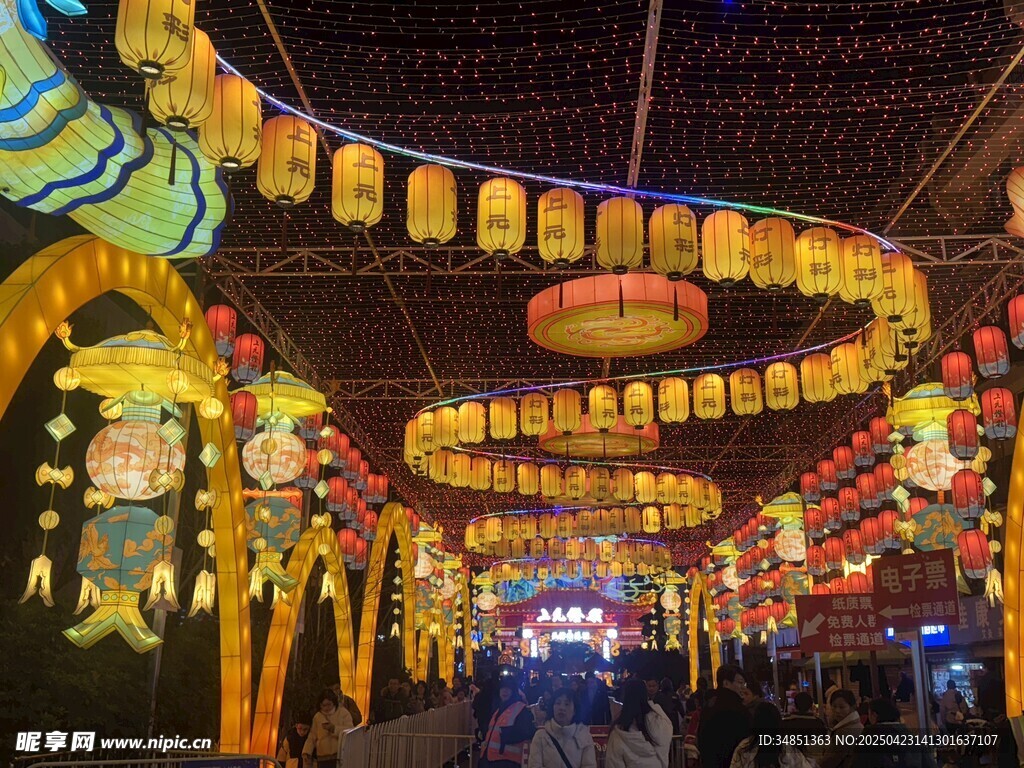 秦淮灯会 