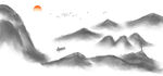 中国风山水图