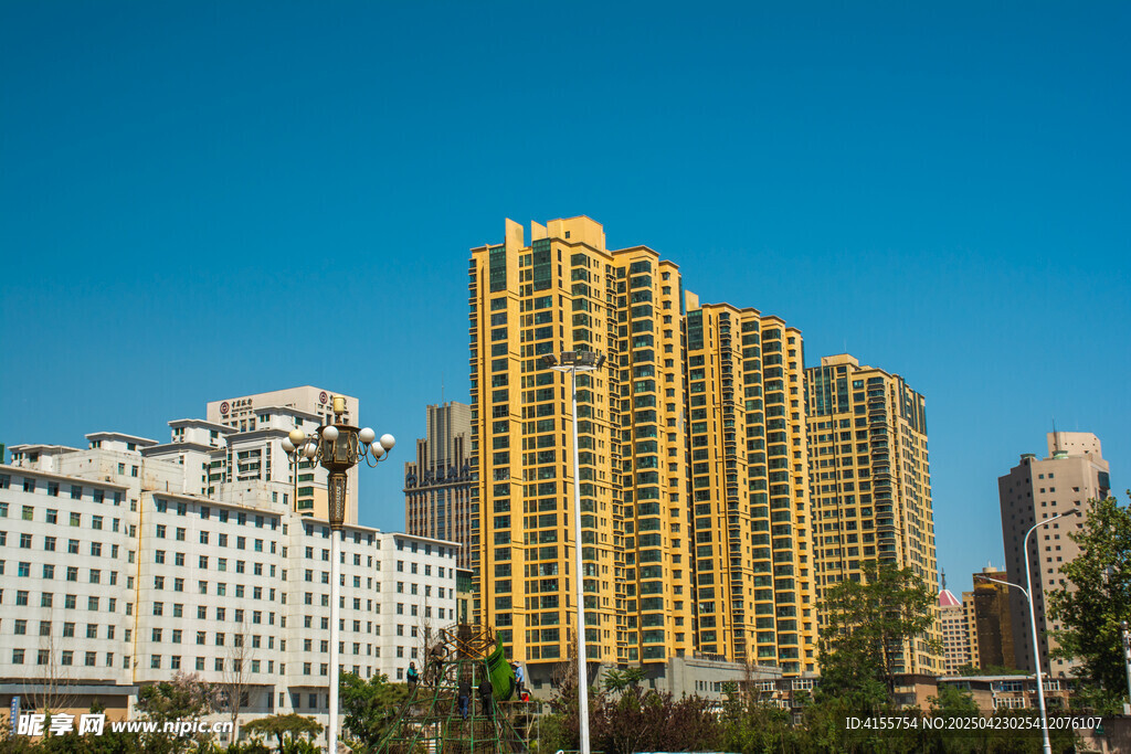城市高楼景观
