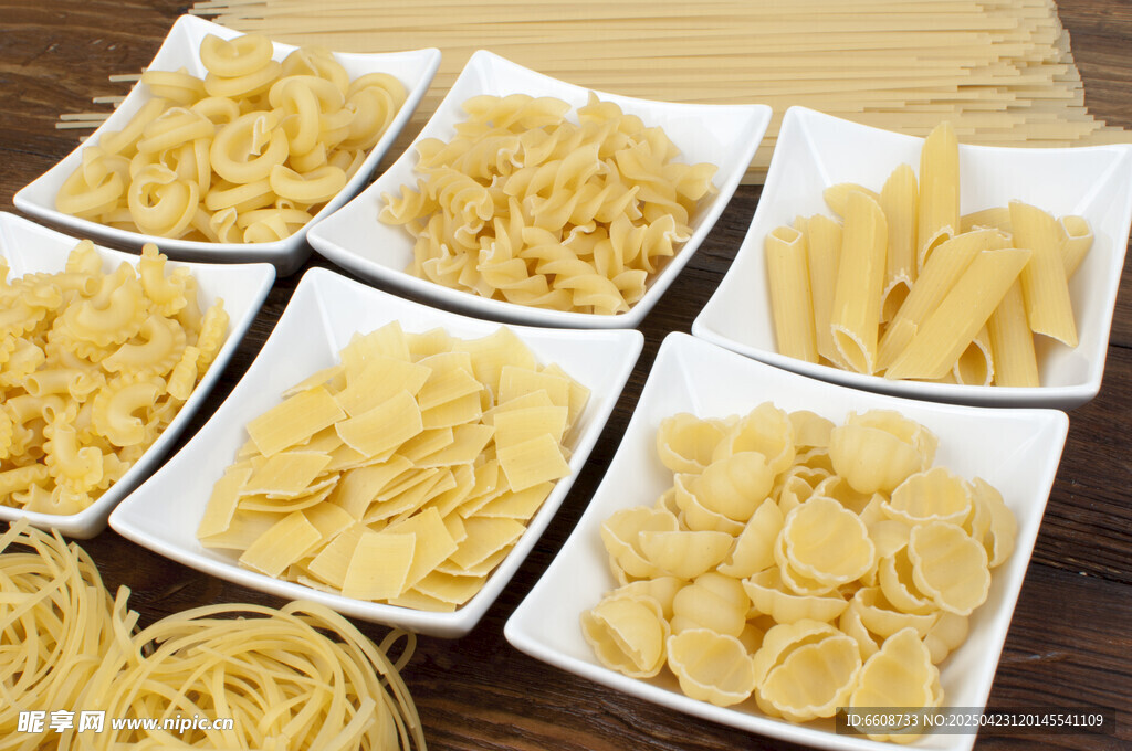 多样美味面食展示