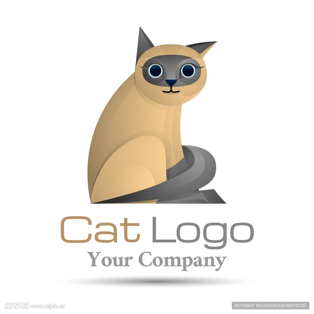 猫咪公司标志设计