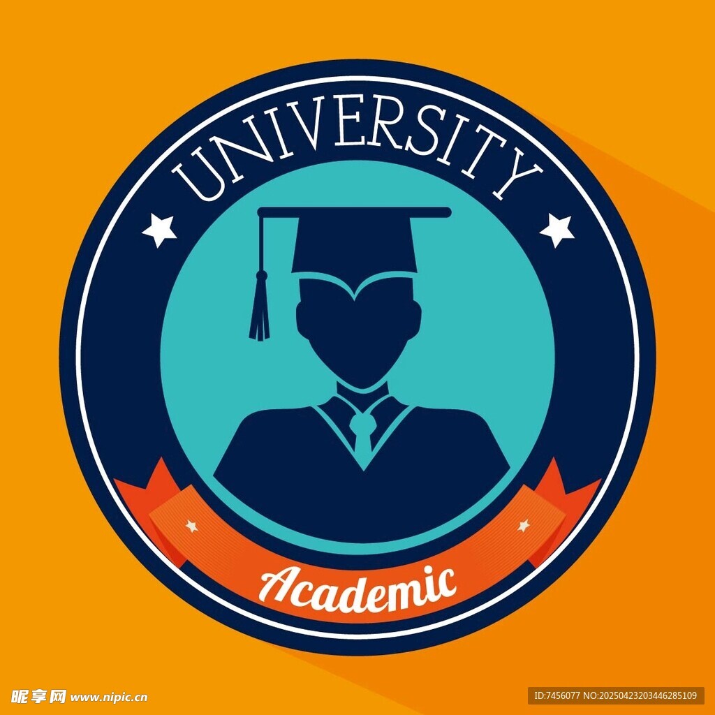 大学学术标志图标