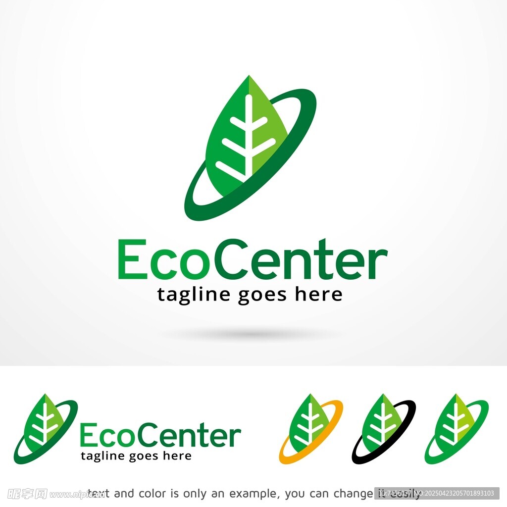 EcoCenter环保标志设计
