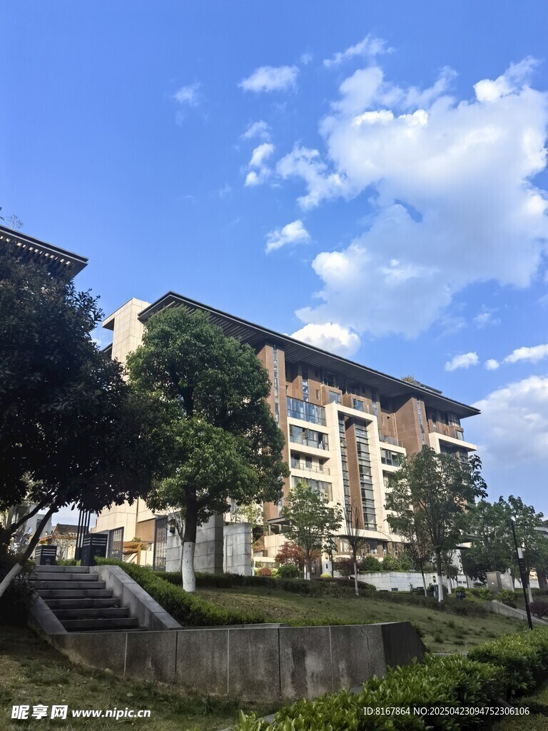 校园建筑风景