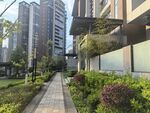 城市小区内的优美步道景观