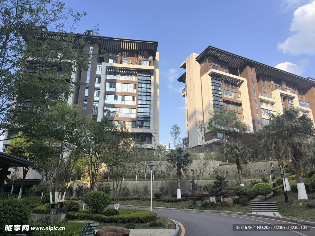 现代风格住宅小区景观