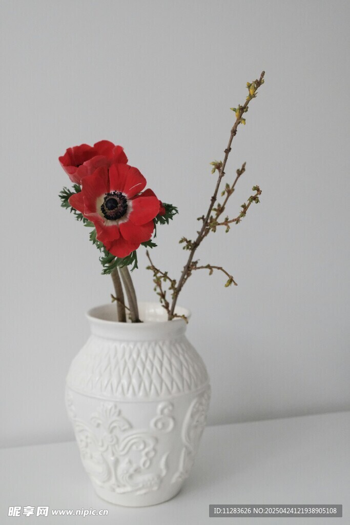 花卉花瓶装饰