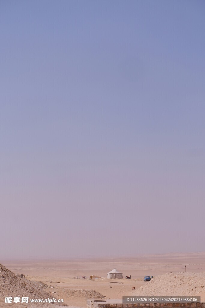 广袤沙漠景观