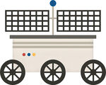 复古四轮售卖车