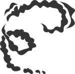抽象线条勾勒的人物轮廓