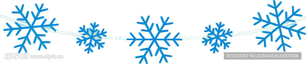精美雪花图案设计元素